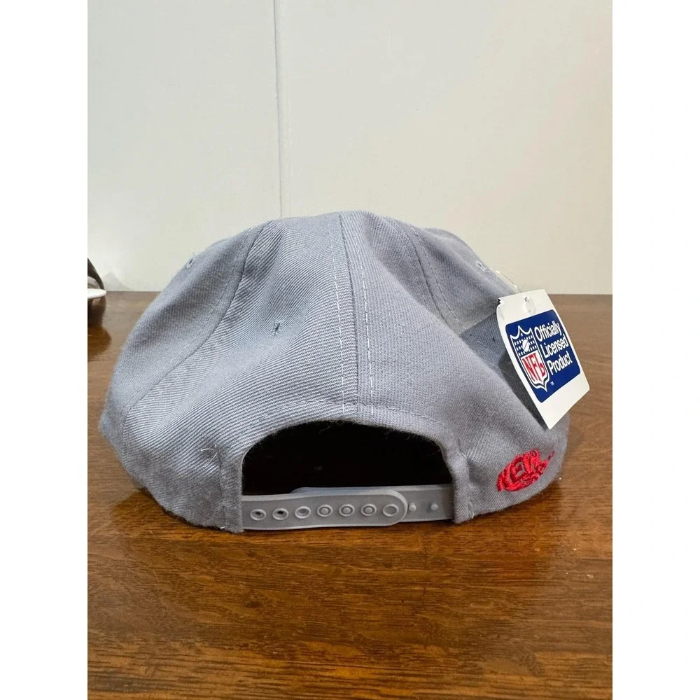 Vintage Cincinnati Bengals Hat Snap Back Mens One Size Gray NFL Football New Era